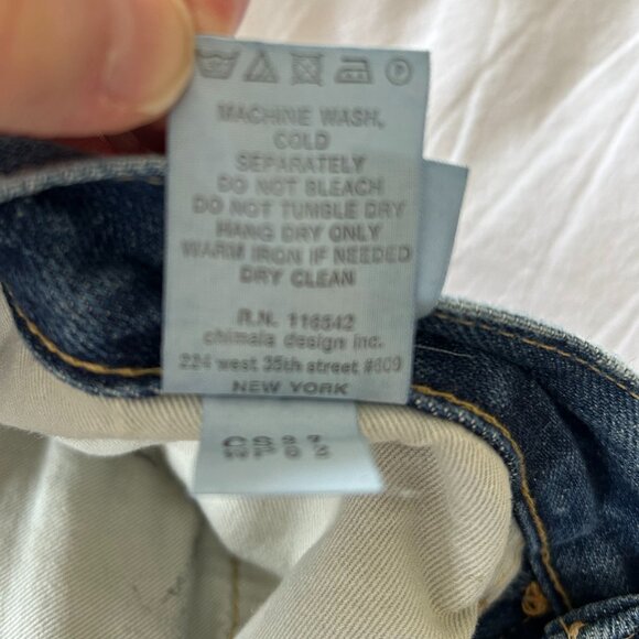 Chimala Mid-Rise straight leg Jeans. - Picture 2 of 7